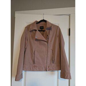 Liverpool blush color moto jacket medium